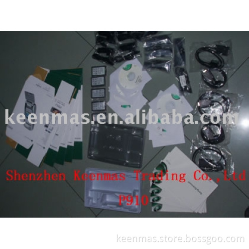 cell phone Featured PDA functionality, digital camera access, MP3 capabilities, and robust text messaging options:P910